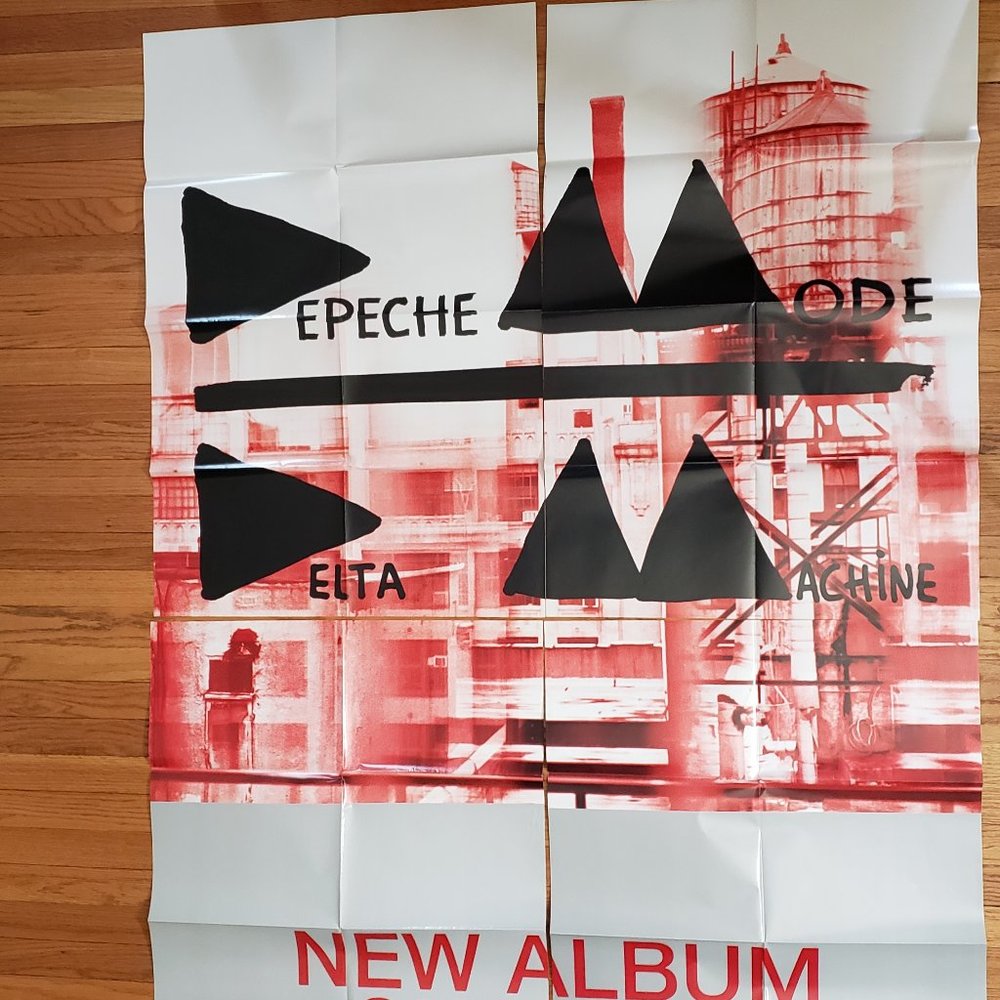 DEPECHE MODE JUMBO 48X72 2013 PROMO POSTER RARE